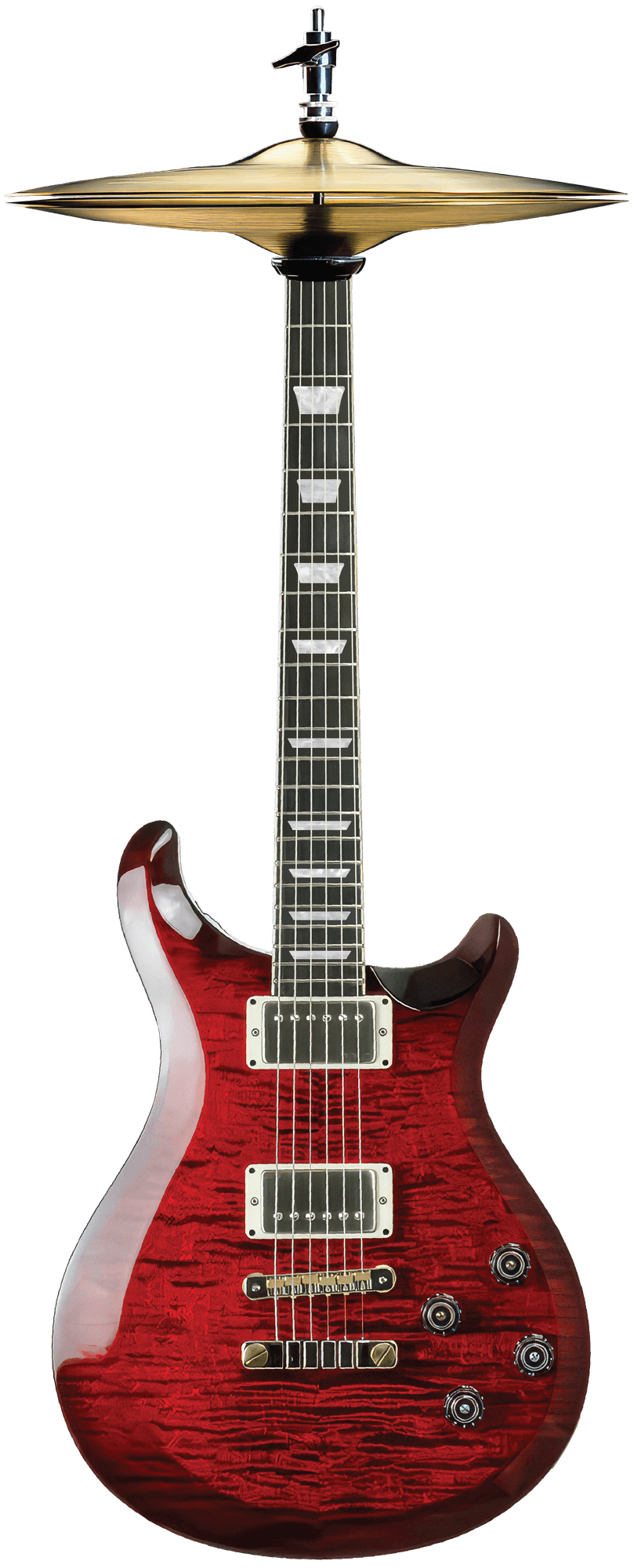 GuitrumHero — guitar and cymbal